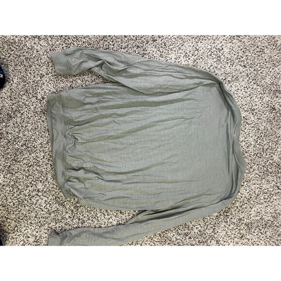 Icebreaker Men's Merino 150 Lon Sleeve Pullover, Small Wool/Nylon Baselayer Blue - Picture 7 of 12